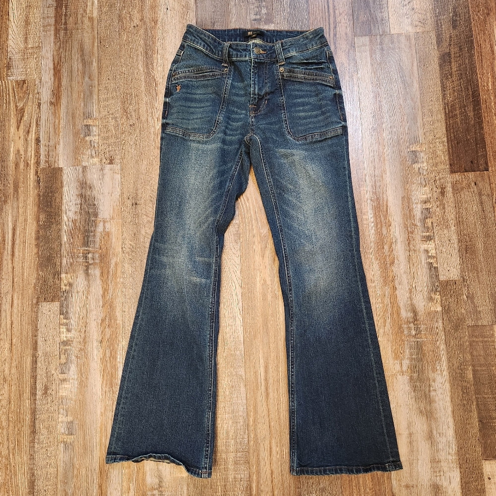 Frye Mid-Rise Bootcut Jeans August Wash Size 24 Like-New Condition